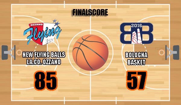 Ozzano vince facilmente il derby con il Bologna Basket 2016