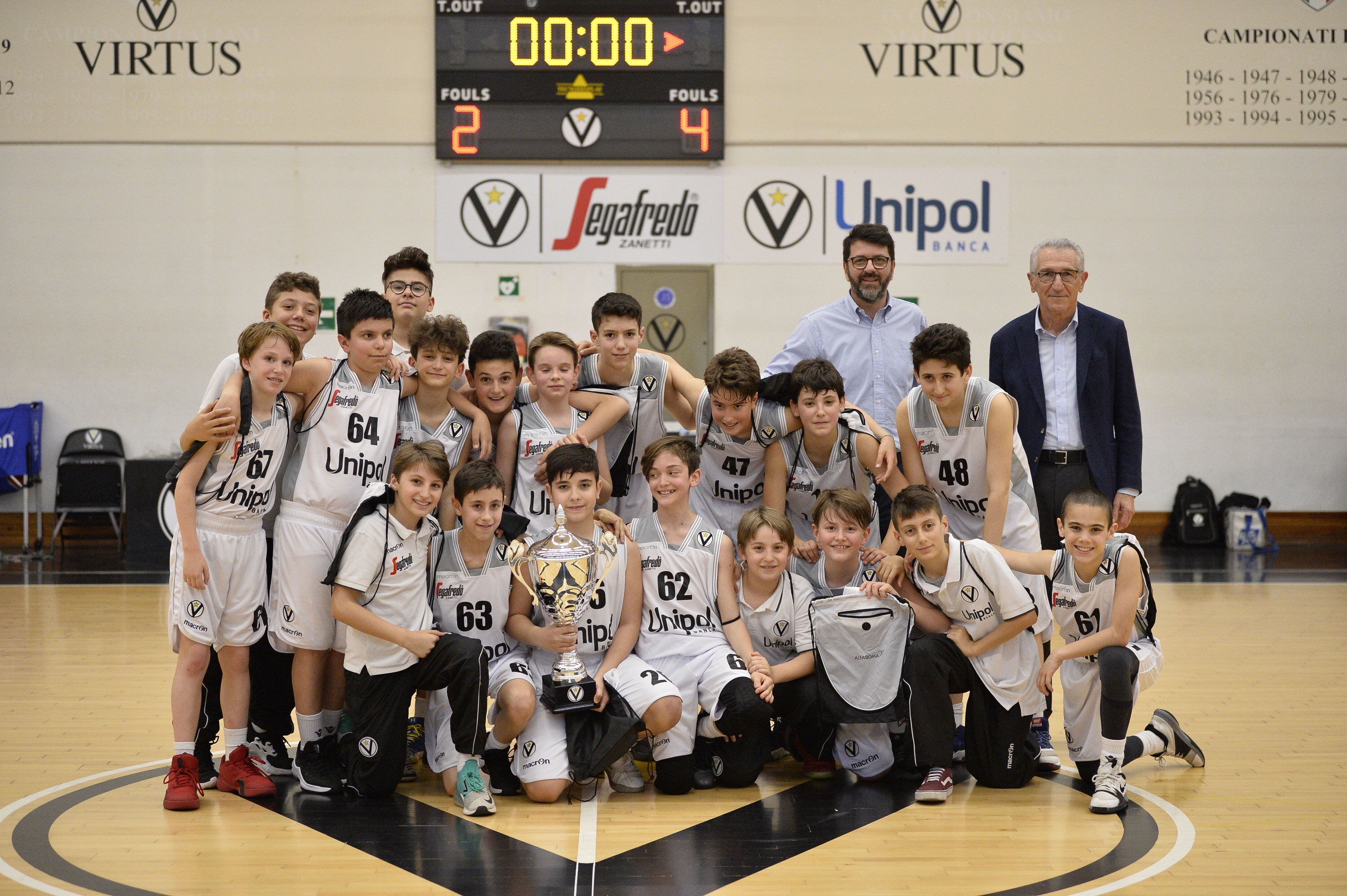 Esordienti, la Virtus trionfa nel torneo di casa