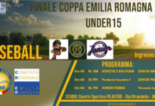 Baseball, a Bologna la finale della Coppa Emilia Romagna Under 15