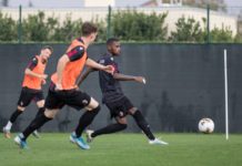 Allenamento con esercitazioni tattiche