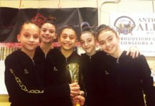 Ginnastica, la Biancoverde campione regionale Gold