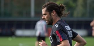 Allenamento pomeridiano, a parte in quattro