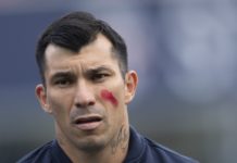 Squadra in campo stamattina, differenziato per Destro
