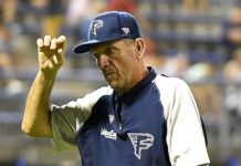 Baseball, Radaelli saluta il diamante