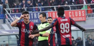 Orsolini e Barrow in gruppo, solo palestra per Soriano