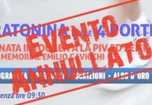 Podismo, annullata la maratonina delle 4 Porte