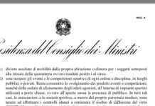 Si allargano le zone rosse, ma lo sport non si ferma