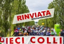 Ciclismo, rinviata la Dieci Colli
