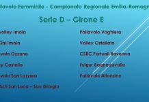Serie D femm, il girone del Csi Clai