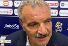 Video – Coach Sacchetti commenta la vittoria contro Trento