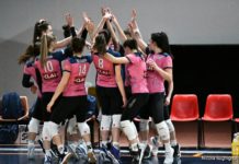 Serie B1 femm, al Csi Clai l’allenamento congiunto con Cesena